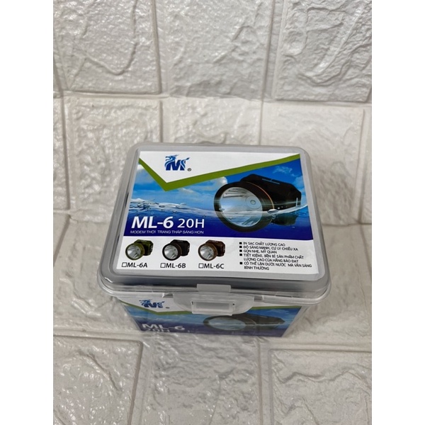 Đèn đội đầu chống nước siêu sáng ML6