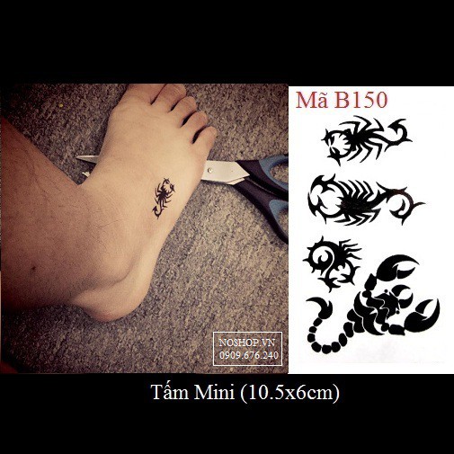 Hình xăm Mini Nam - B150