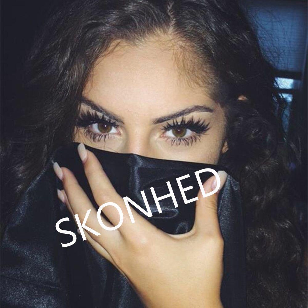 1 Cặp Lông Mi Giả 6D SKONHED 30mm Không Làm Nặng Lông Mi Giả