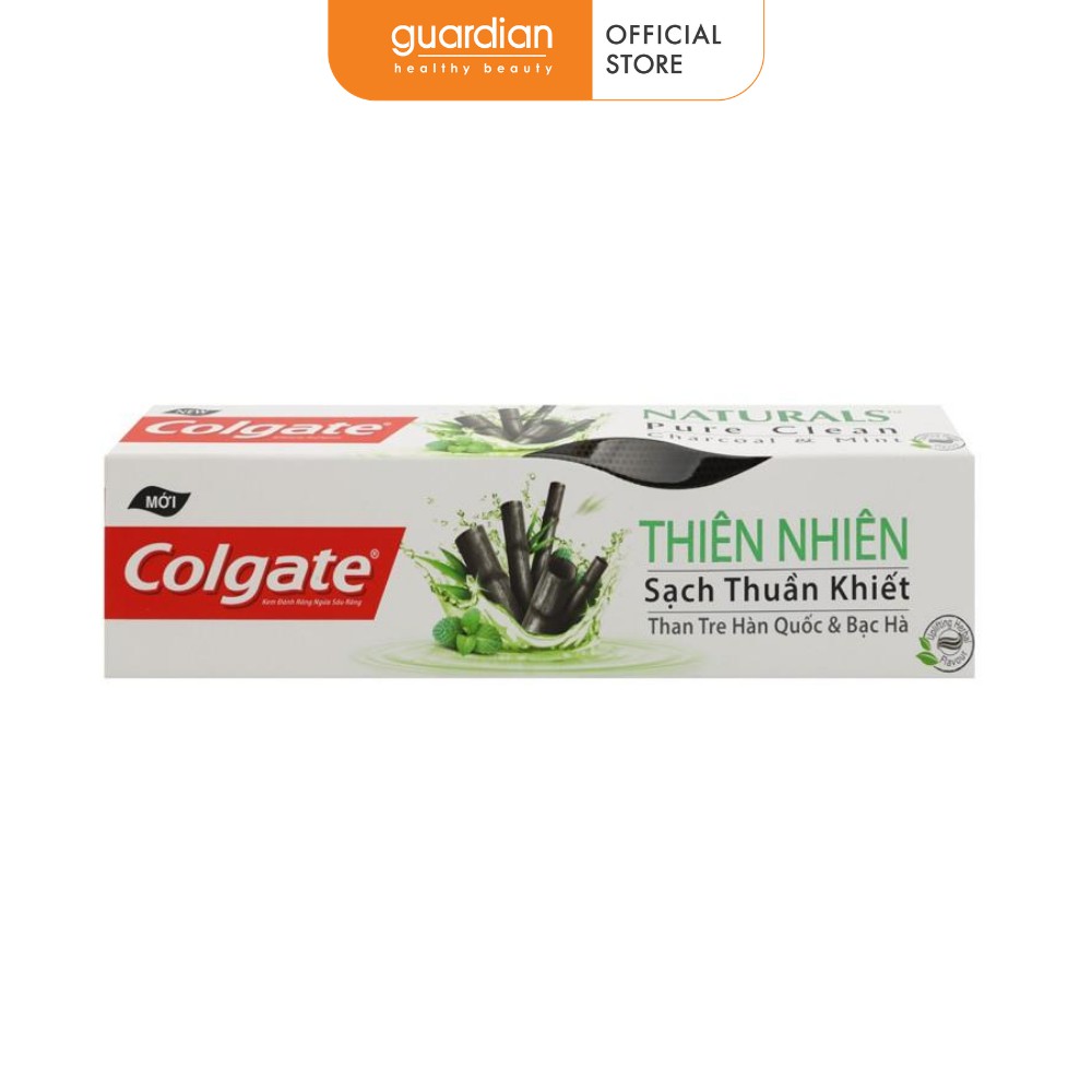 Kem đánh răng Colgate thiên nhiên sạch thuần khiết từ Than tre Hàn Quốc &amp; bạc hà 180g