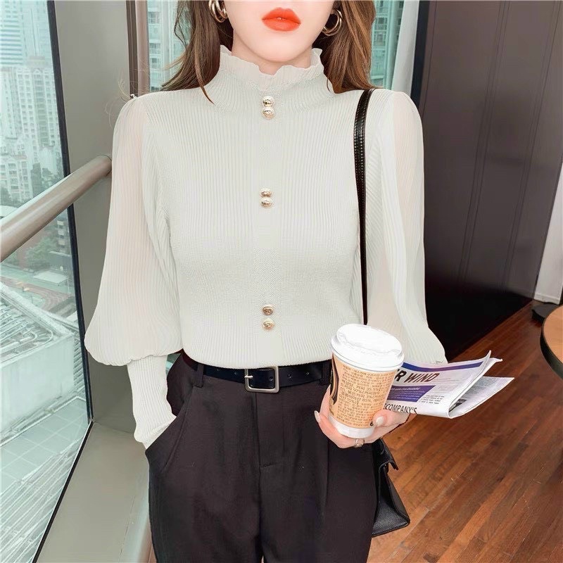 [ Giá Sỉ ] Áo len nữ, áo len cổ bèo hàng quảng châu loại 1 | BigBuy360 - bigbuy360.vn