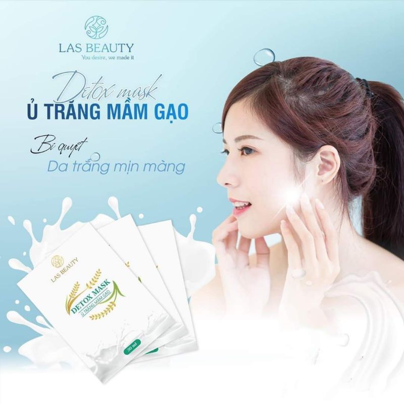 Ủ TRẮNG MẦM GẠO LAS BEAUTY