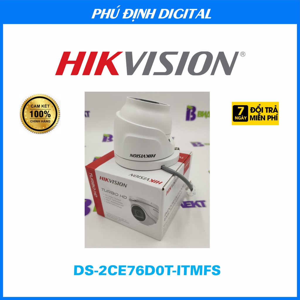 Camera Hikvision quan sát ngoài trời chống trộm Tích hợp micro bảo hành 24 tháng hàng chính hãng | BigBuy360 - bigbuy360.vn