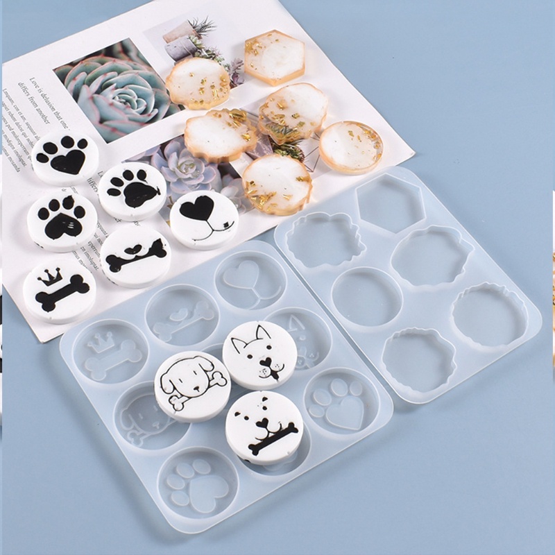 Khuôn Làm Trang Sức / Điện Thoại Hình Thú Cưng Dễ Thương DIY