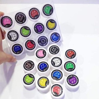 Set gel vẽ 12 màu vẽ hoa văn trang trí móng nail