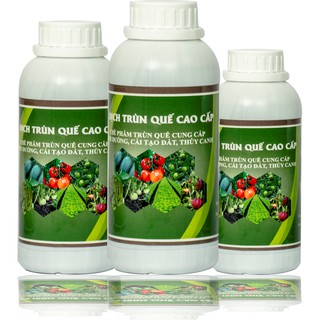 Dich Trùn Quế Hiryo-phân bón hữu cơ cho rau chai 250ml