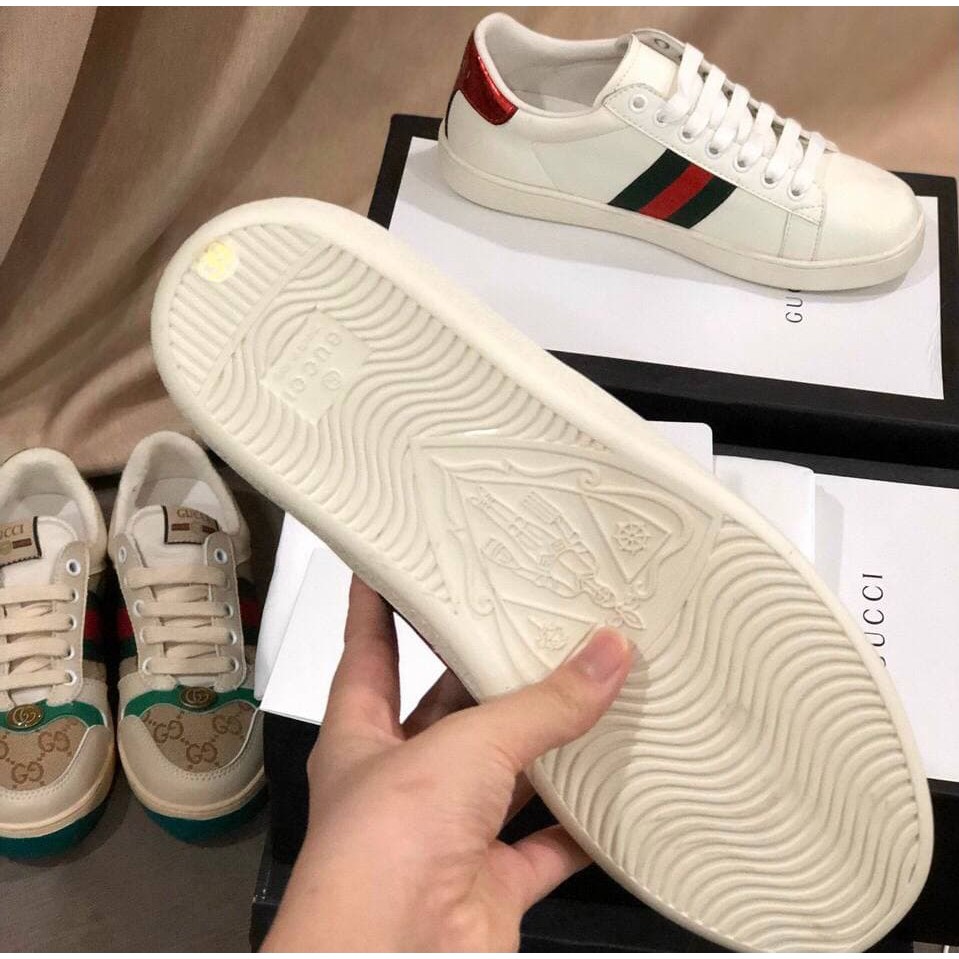 Giày thể thao Gucci ACE Ong [Chuẩn SC Hàng Quảng Châu - Full Box Phụ Kiện] Giày thể thao sang chảnh full size nam nữ