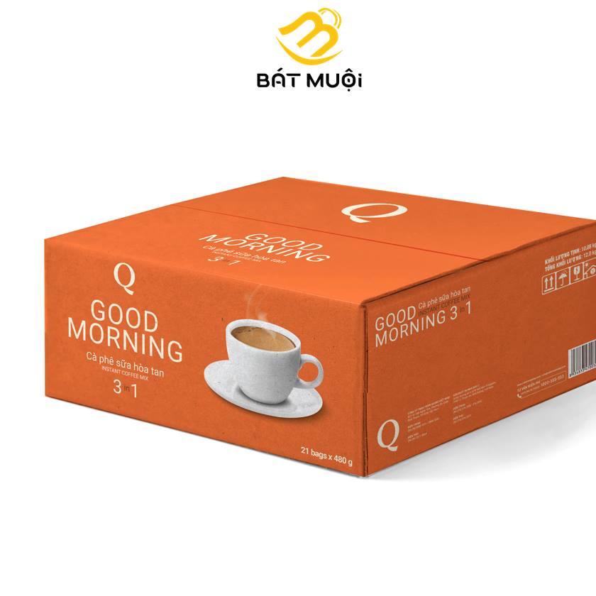 Cà phê Sữa Good Morning TRẦN QUANG 480g