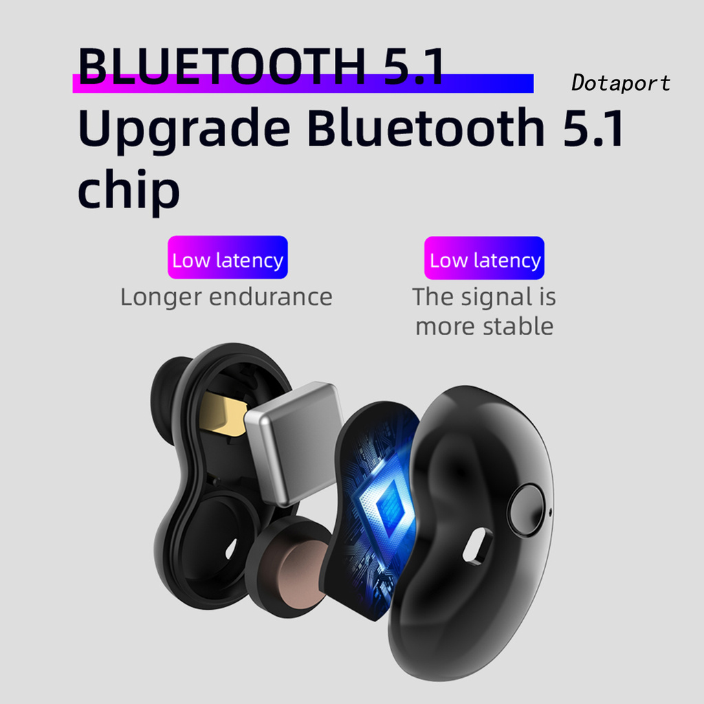 Tai Nghe Nhét Tai Thể Thao Chống Ồn Dt-S6 Kết Nối Bluetooth