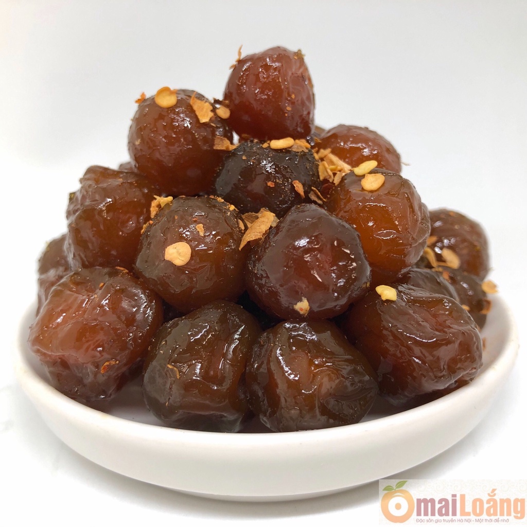 Mận cơm xào cay-hộp 300gr