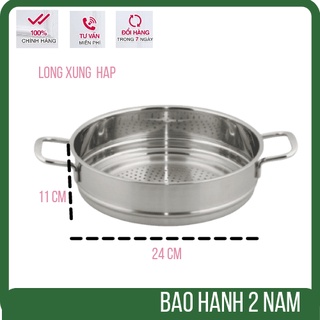 Lồng xửng inox 430 size 24cm dùng để hấp xôi - hấp cá