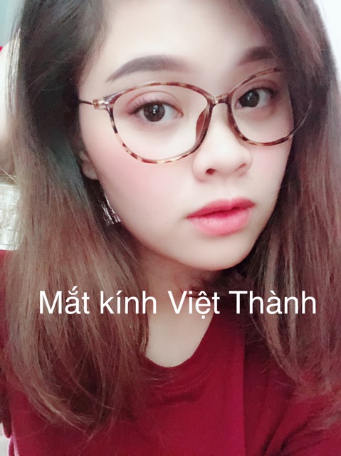 ❌ hình thật ❌Gọng kính dẻo bầu mảnh 2018 lắp được cận gọng kính teen