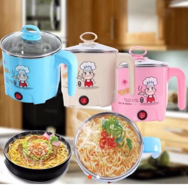 Nồi nấu mì siêu tốc đa năng mini
