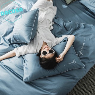 Bộ Chăn Gối Lụa Sumoi 60s Đơn Sắc Cao Cấp