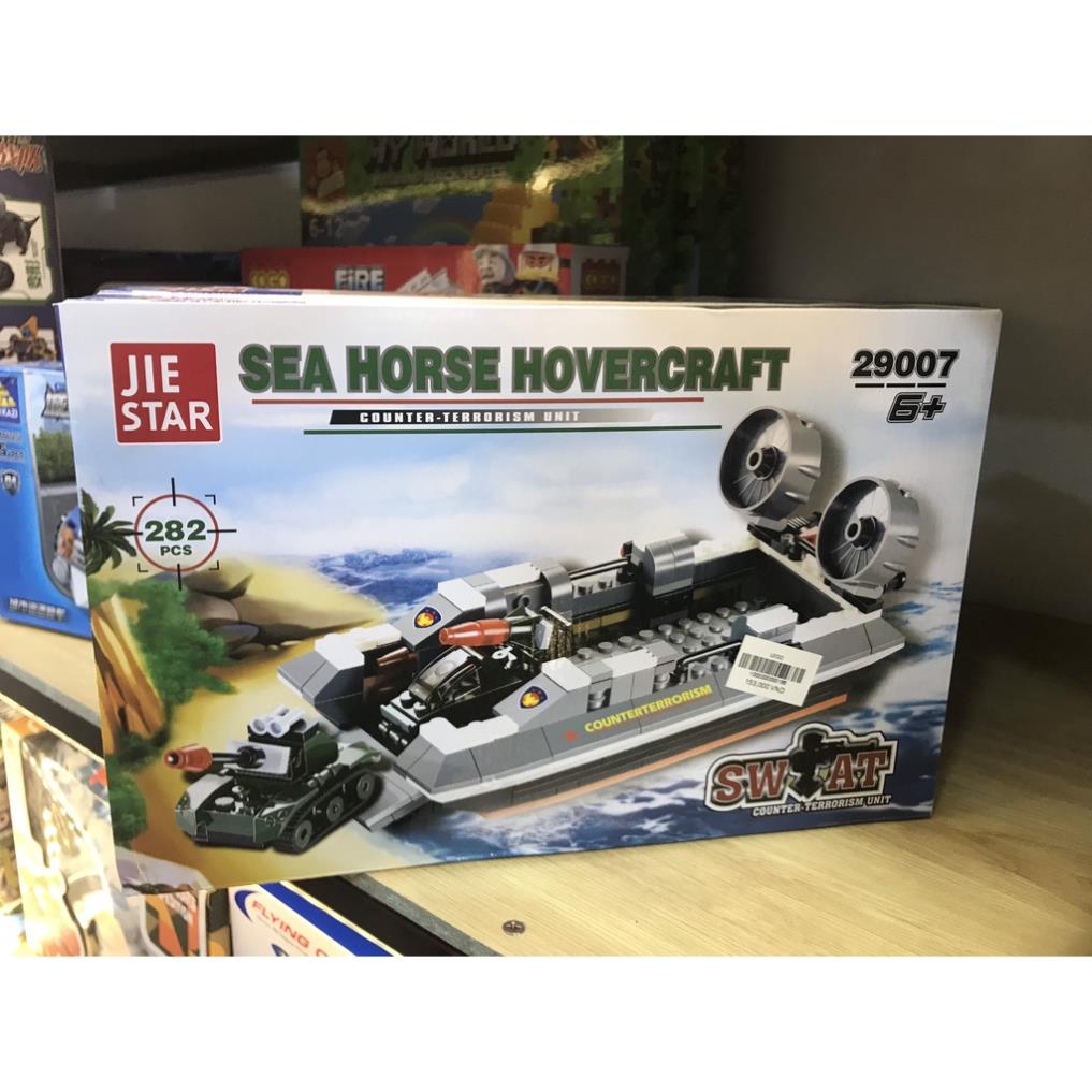 Lego tàu chiến quân sự 282 chi tiết