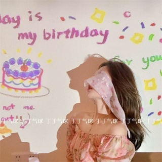 Máy Chiếu Mini Hình Phông Nền Vuông, Tròn HAPPY BIRTHDAY ( 37 Mẫu )