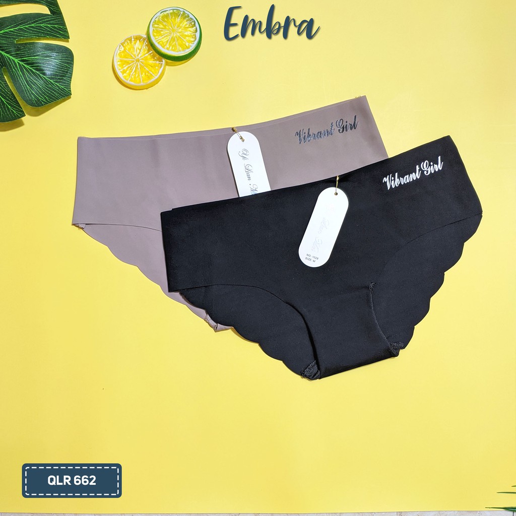 {Video + Ảnh thật } Quần lót nữ Embra, chất liệu su mềm, viền sóng siêu thoáng mát | BigBuy360 - bigbuy360.vn