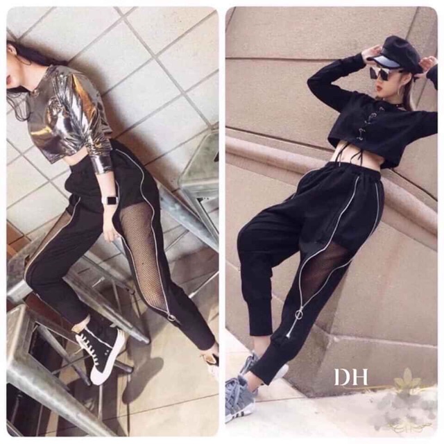 [ Mã FAMAYWA giảm 10K đơn 50K] Quần Kaki phối lưới khoá dài DH12 | BigBuy360 - bigbuy360.vn