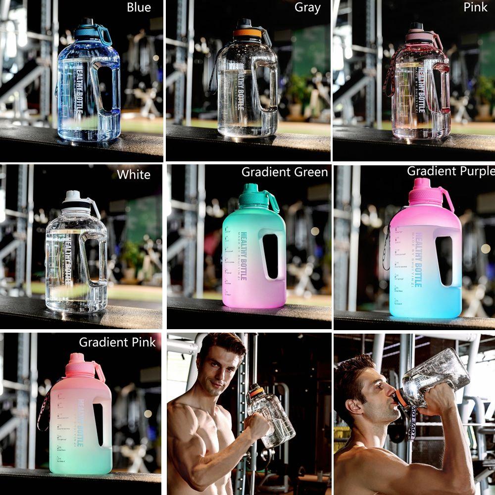 KUNHEV Bình Nước Dung Tích Lớn Có Tay Cầm Tiện Dụng Mang Theo Du Lịch Cắm Trại