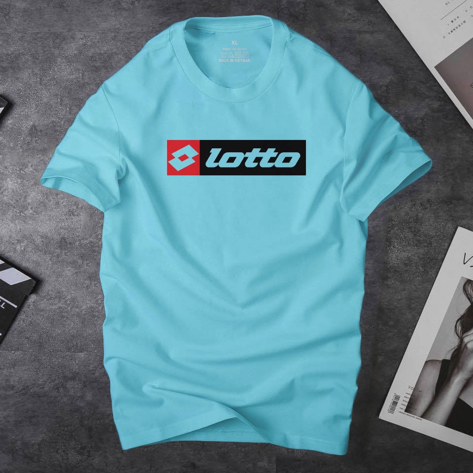 Áo thun nam đẹp Lotto thời trang cá tính, vải thun cotton 4 chiều thoáng mát | ursport