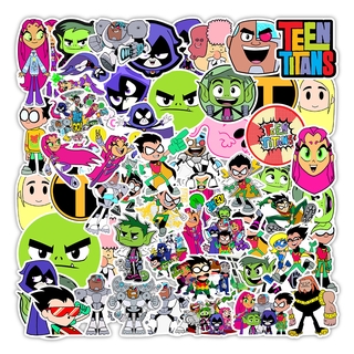 Bộ 50 Miếng Dán Trang Trí Ván Trượt Họa Tiết Hoạt Hình Graffiti Độc Đáo