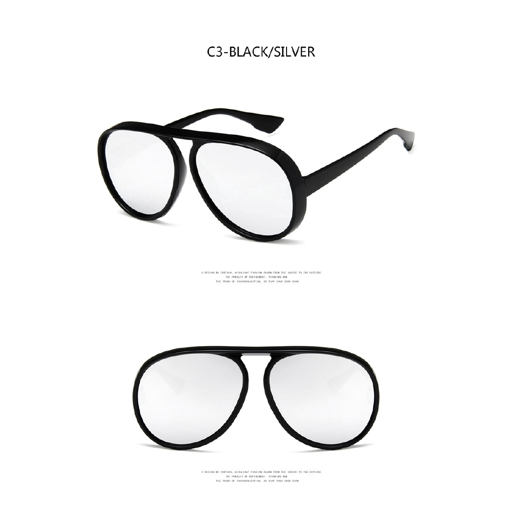 Kính mát thời trang Âu Mỹ cỡ lớn cho nam &amp; nữ