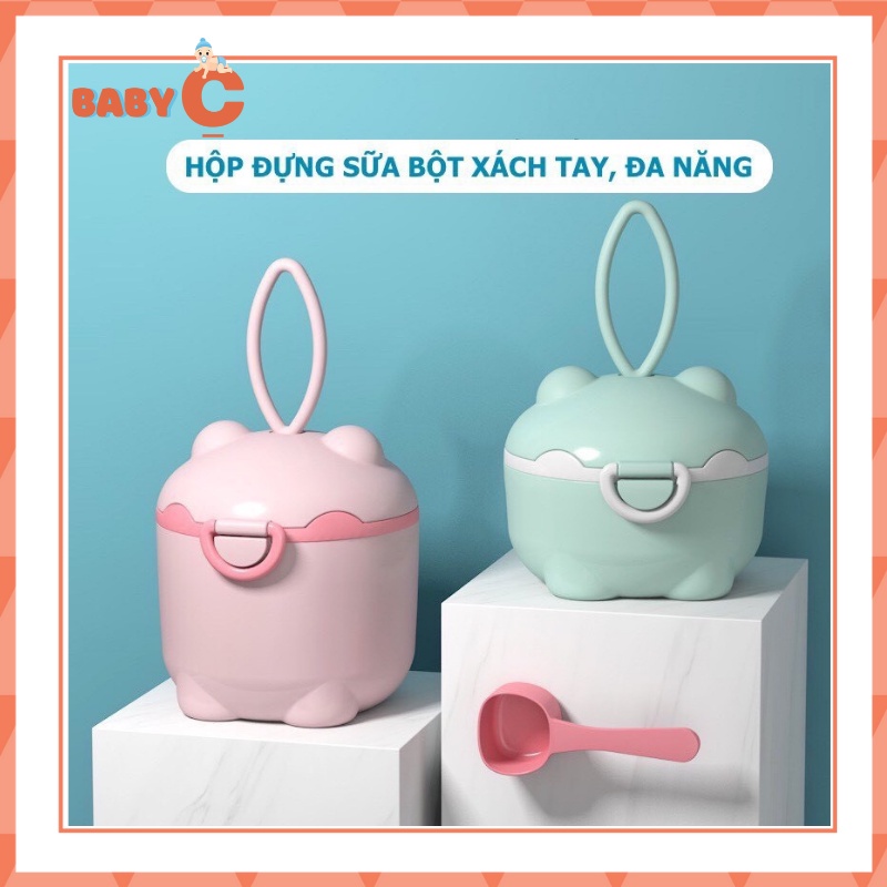 Hộp đựng sữa bột chia trữ sữa đa năng tiện lợi cho mẹ và bé BaByC