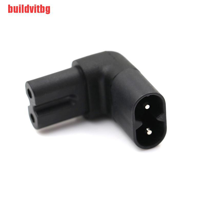 1 Đầu Chuyển Đổi Nguồn Điện Iec 320 C7-C8 90 Độ | BigBuy360 - bigbuy360.vn