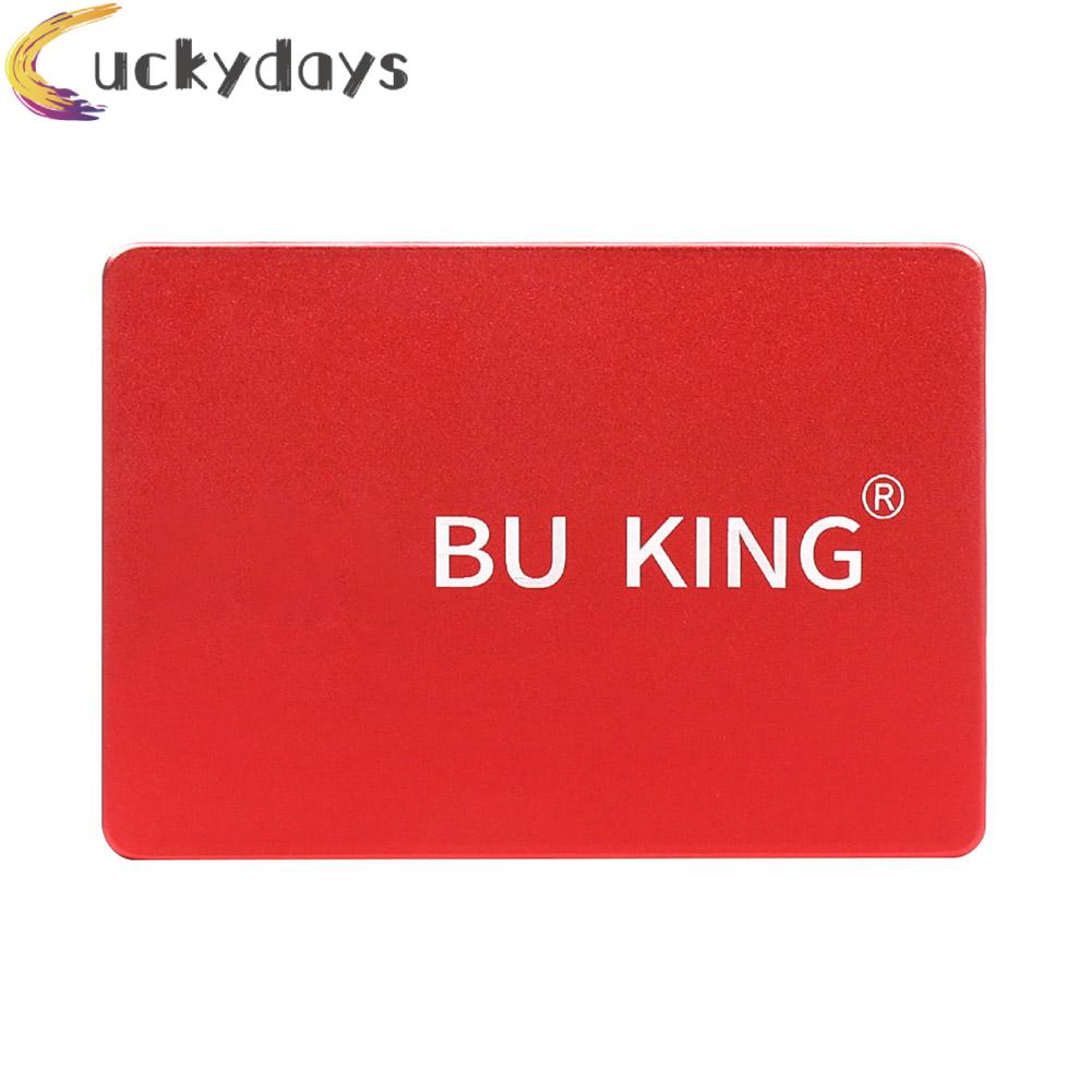 LUCKYDAYS BU KING 2.5 inch SATA III Internal Solid State Drive Robot Head Pattern Red