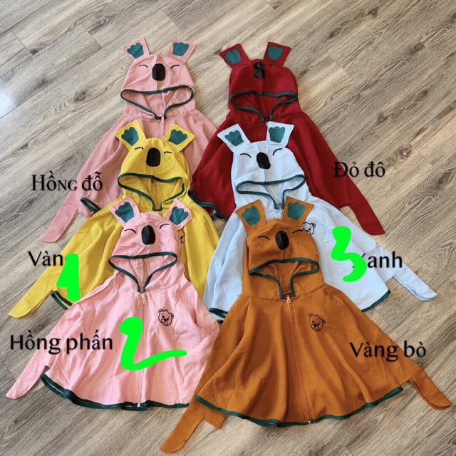 Sĩ áo nắng cho bé