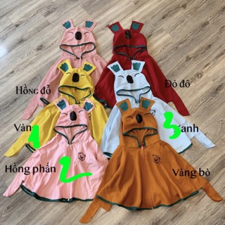Sĩ áo nắng cho bé