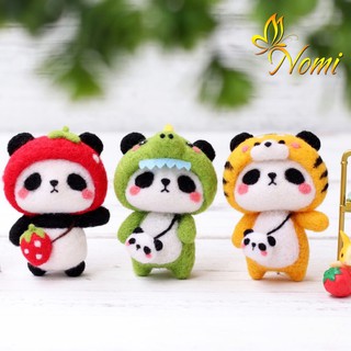 [Có hướng dẫn] Bộ kit len chọc Panda Panda