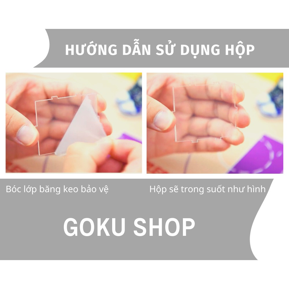  Hộp đựng mô hình giày sneaker mini - Hộp trưng bày giày mini