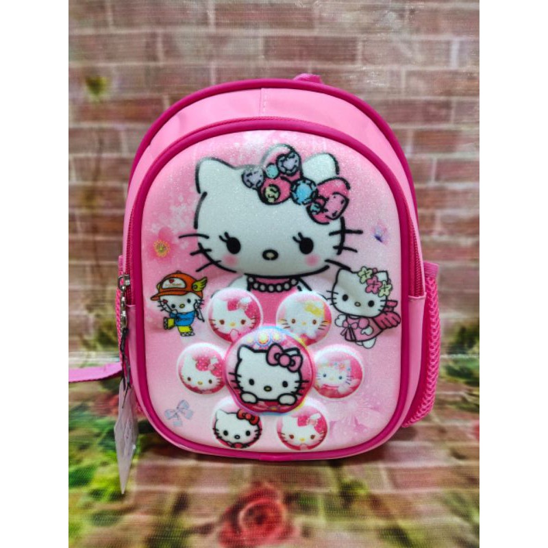 Ba Lô Hình Hello Kitty Kích Thước 10 "