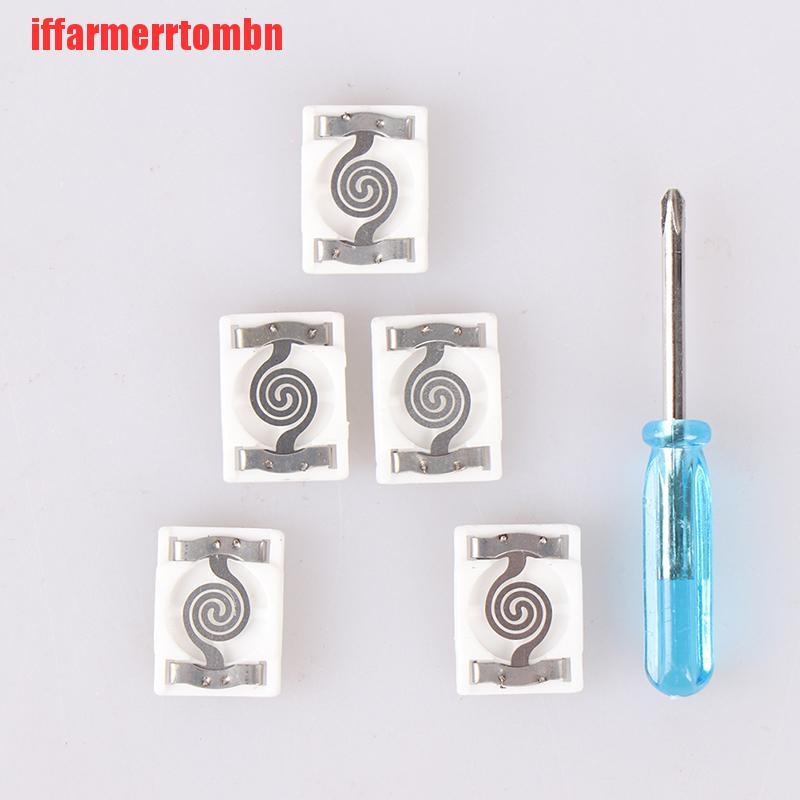 {iffarmerrtombn}6Pcs/set Portable USB Electronic Cigarette Lighter Accessory Heater Wire Strip TYW