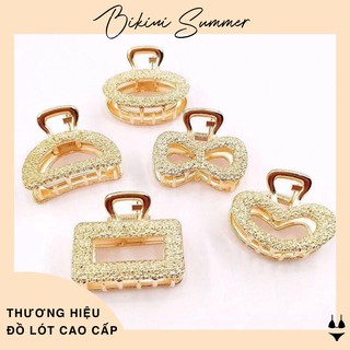 Set 5 Kẹp Tóc Nữ Vân Nổi Mới