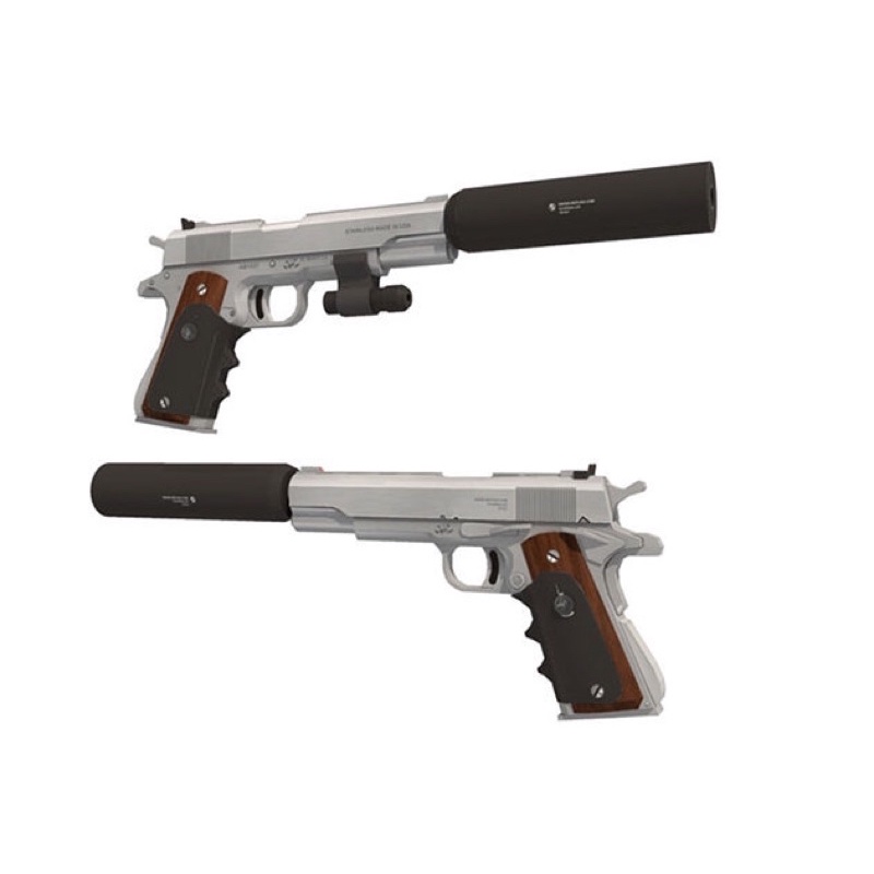 Mô hình giấy Pistol M1911