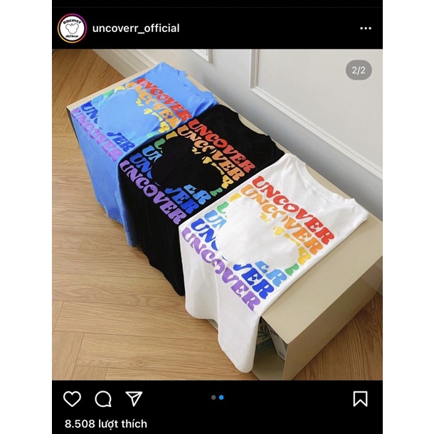 Tee Basic Ver2 Uncover áo