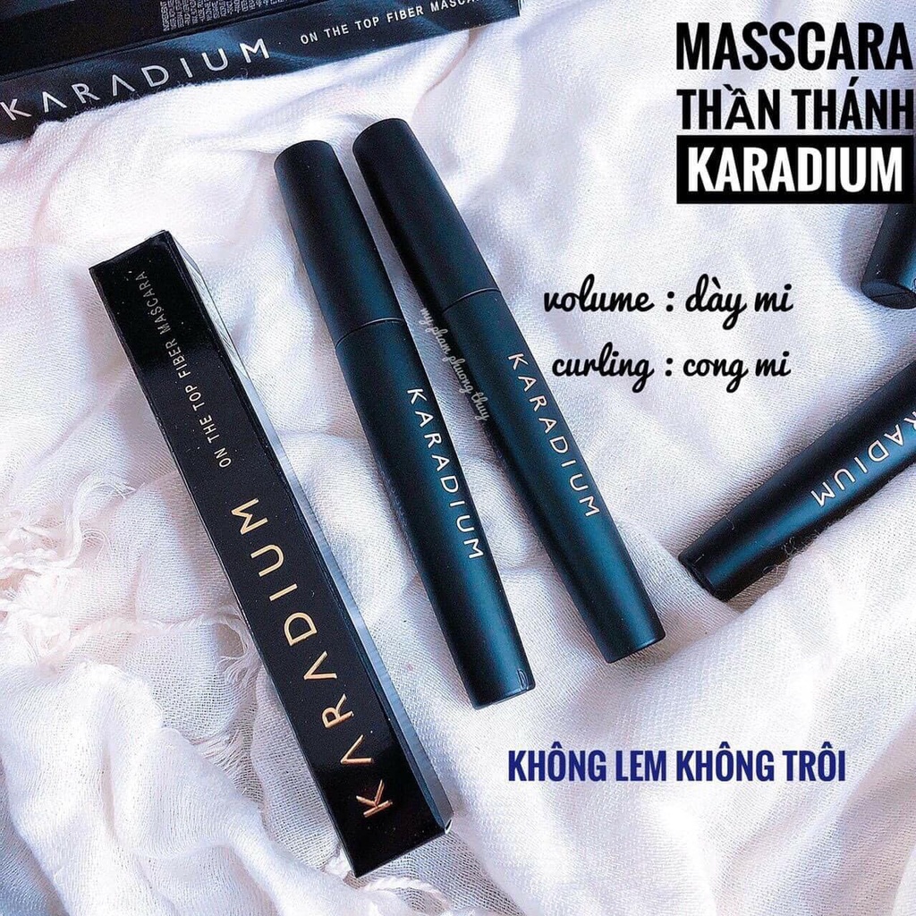 Mascara Karadium Siêu Dài, Dày, Chống Nước, Không Lem, Không Trôi - CHUỐT MI CONG 10ML