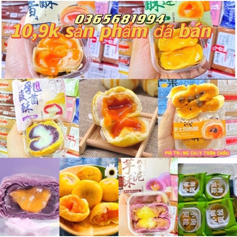 Bánh nướng debao trứng chảy/ lava trứng chảy,khoai môn