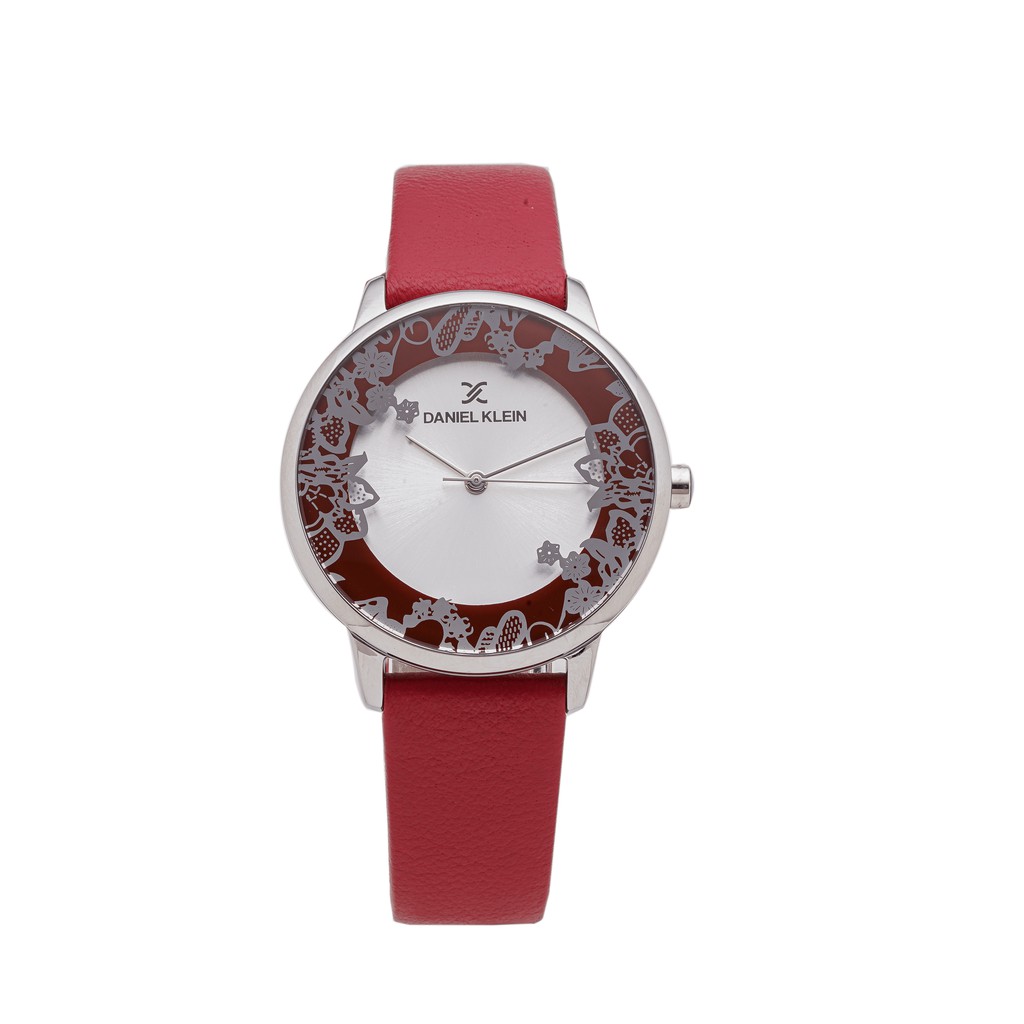 Đồng hồ Nữ Daniel Klein Floral Motifs Red Ladies DK.1.12552.5