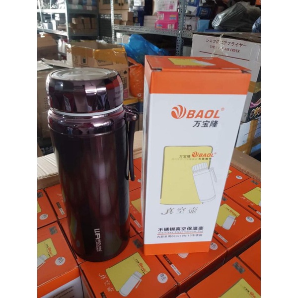 Bình giữ nhiệt Baol L31 nắp kim cương inox 304 dung tích 1000ml/1200ml/1500ml
