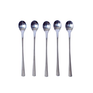 Muỗng  café cán dài bằng inox : Muỗng dành riêng cho  những tín đồ  thích cà phê, những ly nước trái cây mát rượi, hay