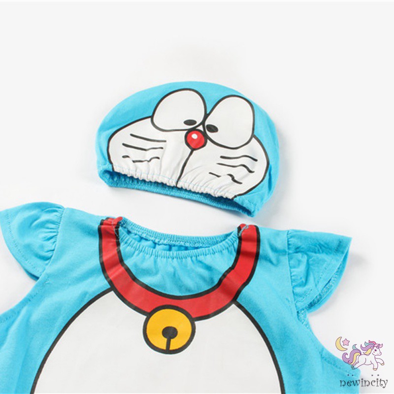 Jumpsuit Sát Nách Hoạ Tiết Hoạt Hình Phong Cách Hàn Quốc Cho Bé