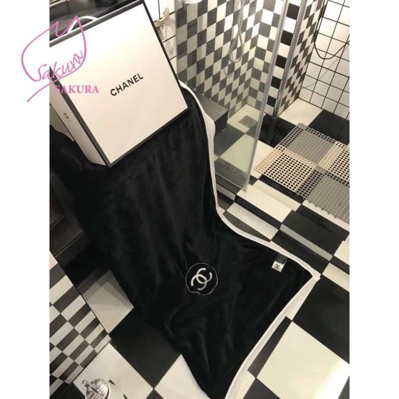 Sales Chính Hãng- Chăn Tuyết Nhung Thương Hiệu Nhập Khẩu Channell Tuyết Đen- Chăn Văn Phòng - Chăn Điều Hòa