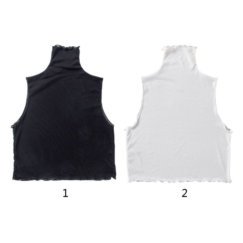 Áo Lưới Cổ Lọ Thời Trang Mùa Thu Cho Nữ