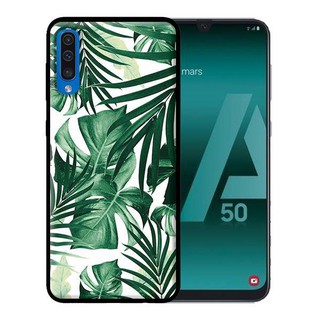 Ốp lưng samsung a50 - họa tiết lá cây
