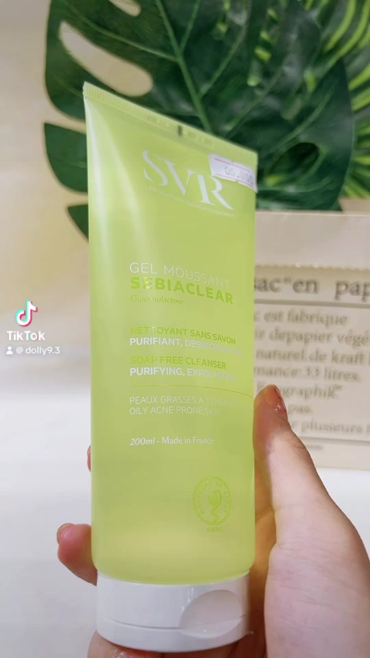 Sữa Rửa Mặt Da Dầu Mụn Nhạy Cảm SVR Sebiaclear Gel Moussant 200 ml | BigBuy360 - bigbuy360.vn