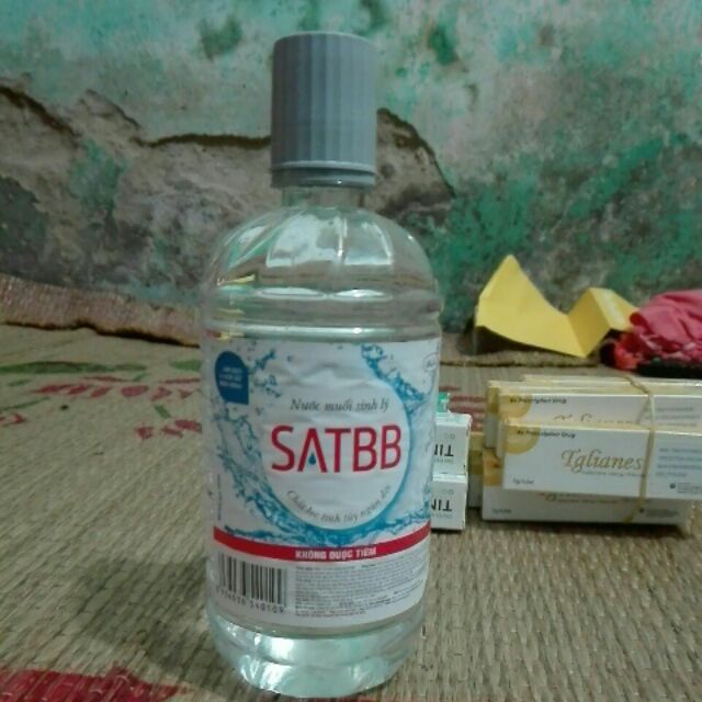 Nước muối sinh lý SATBB 550ml