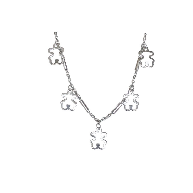 Vòng Tay Inox Rỗng Hình bungee punk Dễ Thương Vui Nhộn Phong Cách retro Cho Cặp Đôi